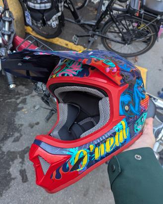 casco moto bambino
