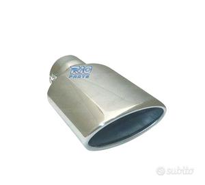 TERMINALE SCARICO TIPO CUPRA GRANDE IN ACCIAIO INO