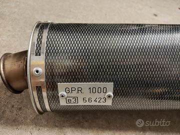 Terminale scarico GPR 1000  - CBR 600F (2000)