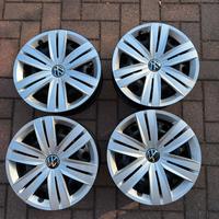 Cerchi in ferro VW 16” originali con copricerchio