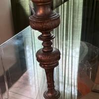 Raro antico porta candela