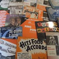 Lotto spartiti musicali 1950-80