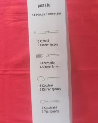 set da 24 posate Casanova 