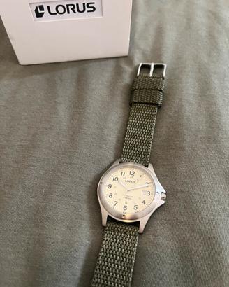 Lorus Titanium field militare RG877CX9 titanio NOS
