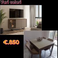 Madia  tavolo e sedie