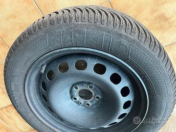 Gomme Invernali 205/55 R16 Kleber + Cerchi 500L