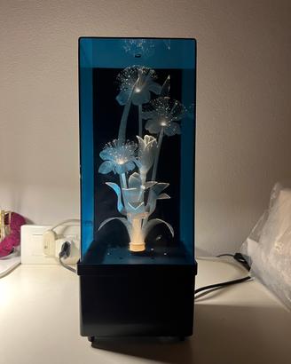 Lampada a fibre ottica vintage anni 70'/80'