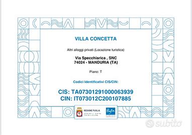 Villa Concetta a San Pietro in Bevagna