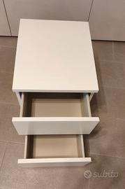COMODINO CASSETTIERA "MALM IKEA" 