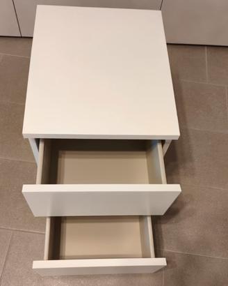 COMODINO CASSETTIERA "MALM IKEA" 