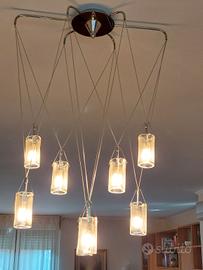 lampadario per sala pranzo molto bello.