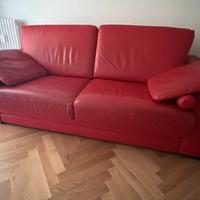 Divano letto in pelle DeltaSalotti
