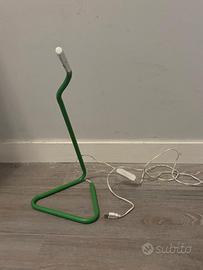 Lampada IKEA da comodino/scrivania verde USB