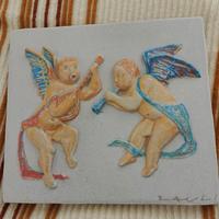 quadro ceramica Zauli Carlo - Faenza