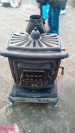 stufa a legna in ghisa 