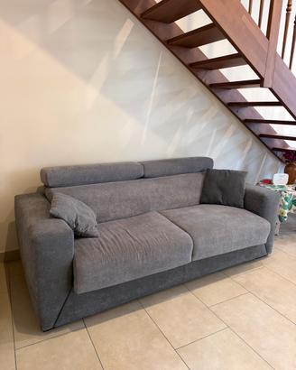 Divano letto matrimoniale con materasso incluso