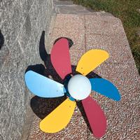 Lampadario con ventilatore 