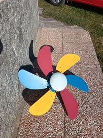 Lampadario con ventilatore 