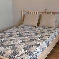 Letto alla francese struttura e materasso 