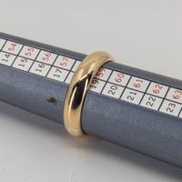 Fede Nuziale Classica in Oro Giallo 18K vintage