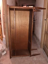 Libreria antiquariato rifinitissima legno antico