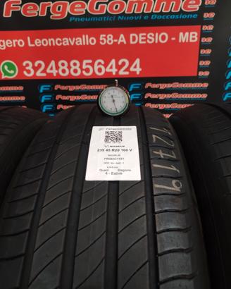 Pneumatici 235/45R20 100V MICHELIN Estive