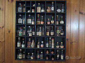 collezione bottigliette liquori  mignon