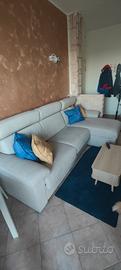 Divano letto con penisola 