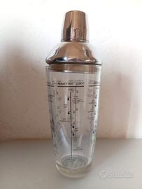 Shaker Vetro acciaio professionale