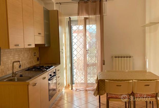 Acilia bilocale con 2 balconi e condominio incluso