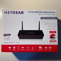 Netgear AC750 modem router ADSL wifi