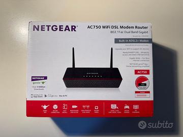 Netgear AC750 modem router ADSL wifi