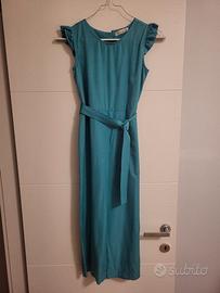 Vestito verde Calliope tg. 11/10 140/146 cm