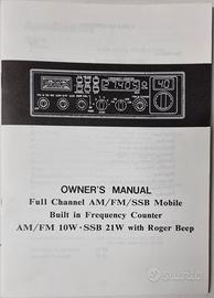 VENDUTOManuale Intek Galaxy Pluto e Affini Inglese