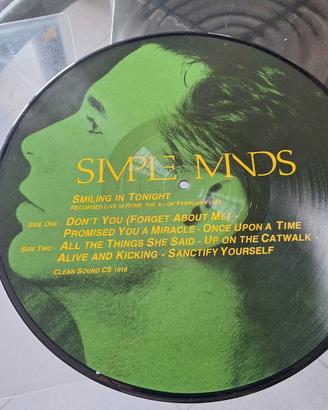 LP Simple Minds - Smiling In Tonight
