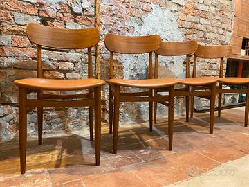 4+2 sedie design Danese da restaurare