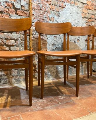 4+2 sedie design Danese da restaurare