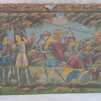 Sponda di carretto siciliano 