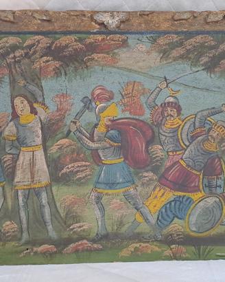 Sponda di carretto siciliano 