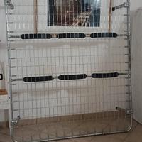 RETE MATRIMONIALE METALLICA 160X190