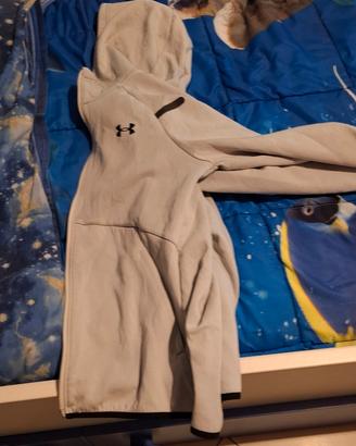 felpa sportiva con zip