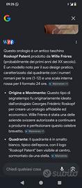 orologio da tasca  roskopf patent 