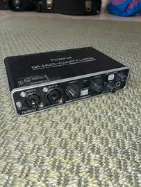 Scheda audio Roland quad captur