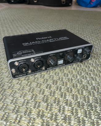Scheda audio Roland quad captur