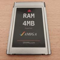 Commodore Amiga 4MB Pcmcia SRam Card A600 OK
