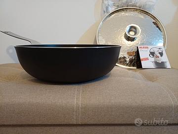 Set Alessi Dressed 28cm Padella + Coperchio NUOVI