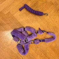 Capezza Mascalchi viola glamour con lunghina