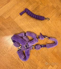 Capezza Mascalchi viola glamour con lunghina