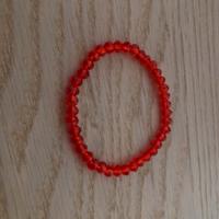 Braccialetto elastico rosso