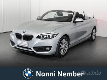 BMW Serie 2 220d Cabrio Advantage auto my18